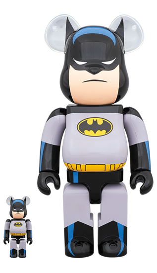 Medicom 100% Bearbrick ~ DC Comics Batman Be@rbrick The Dark Knight Ver TCC 